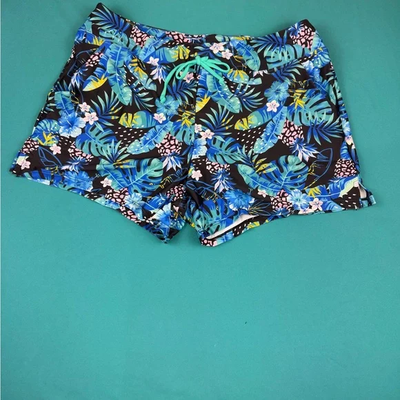 Tempt Me Women’s Tankini Swimsuit Set with Shorts Adjustable Straps NWT Size L - Picture 8 of 10